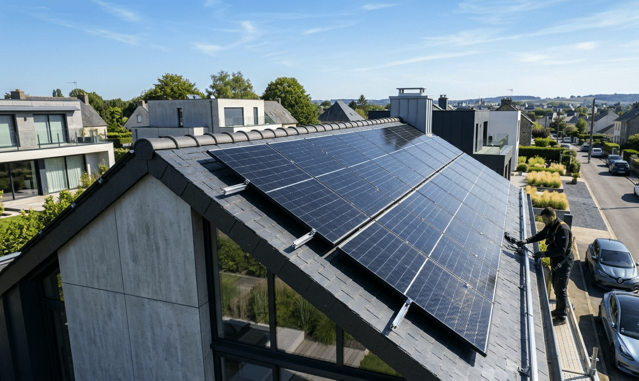 panneaux solaires selon votre toiture